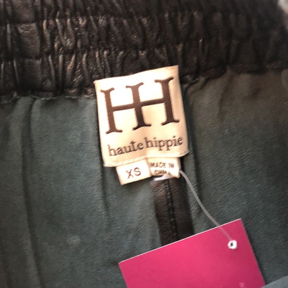 Haute Hippie Leather Shorts XS - Picture 4 of 5